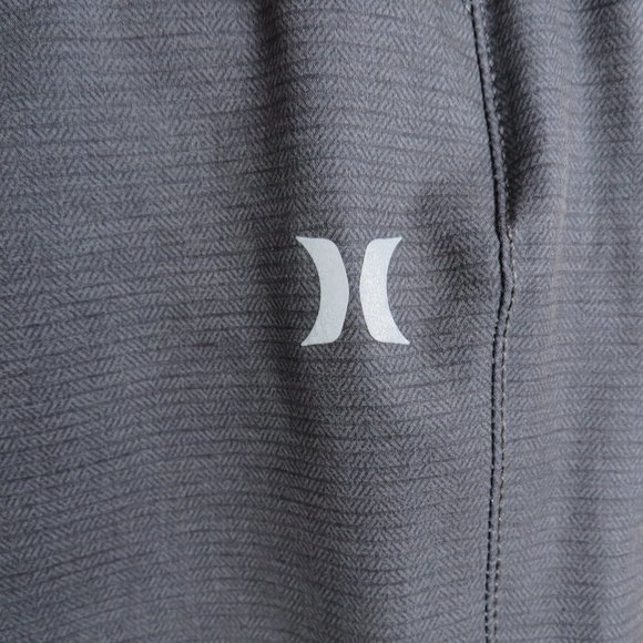 Hurley* Men's 1.5" Belt Loop Multipocketed Mesh Charcoal Gray Shorts~ Size W28 - Picture 5 of 13